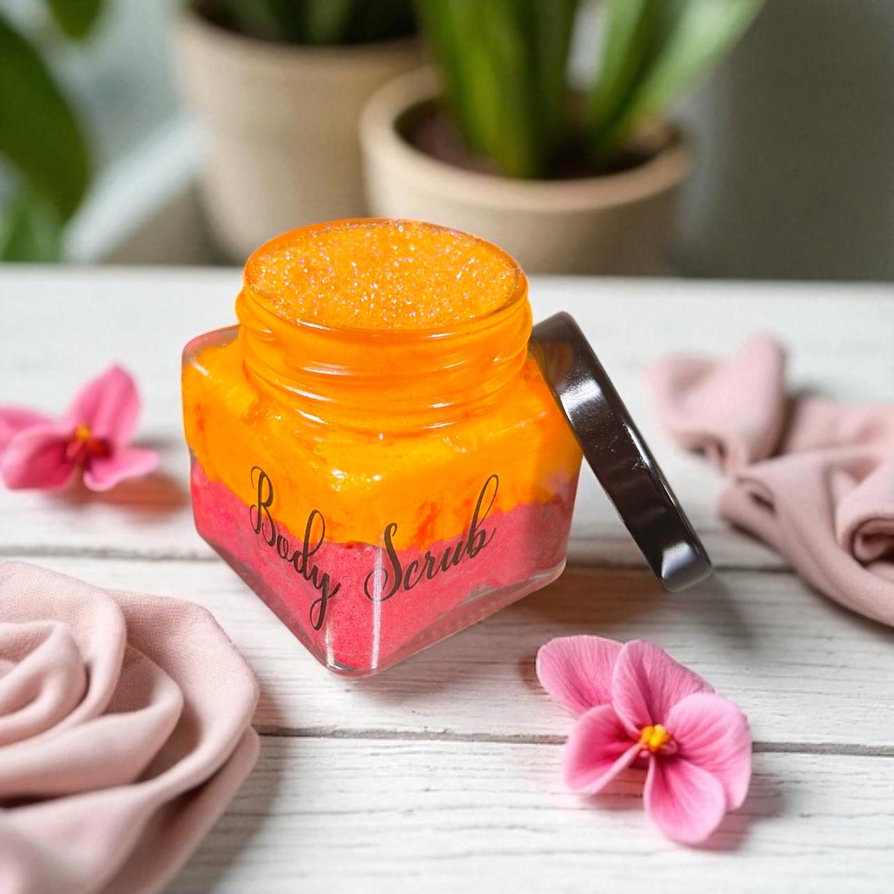 CHE Electric Body Scrub - Exfoliating with Baobab and Marula Oil, African Botanicals